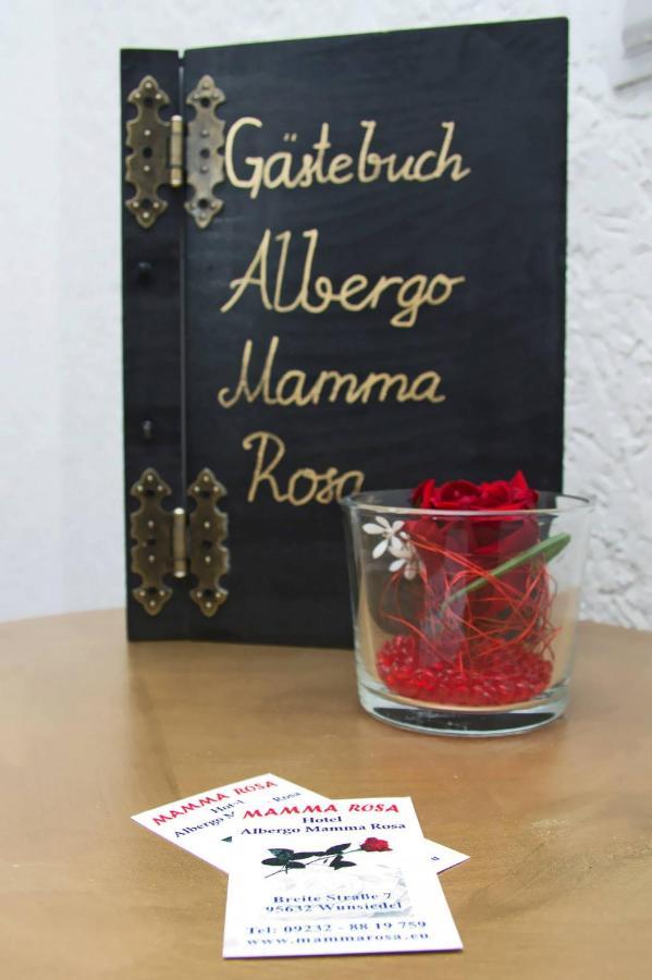 Hotel Albergo Mamma Rosa Wunsiedel Exteriör bild